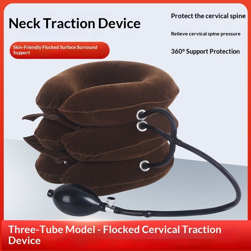 NeckReset Air lifestyle use across office, plane and home for portable neck pain relief