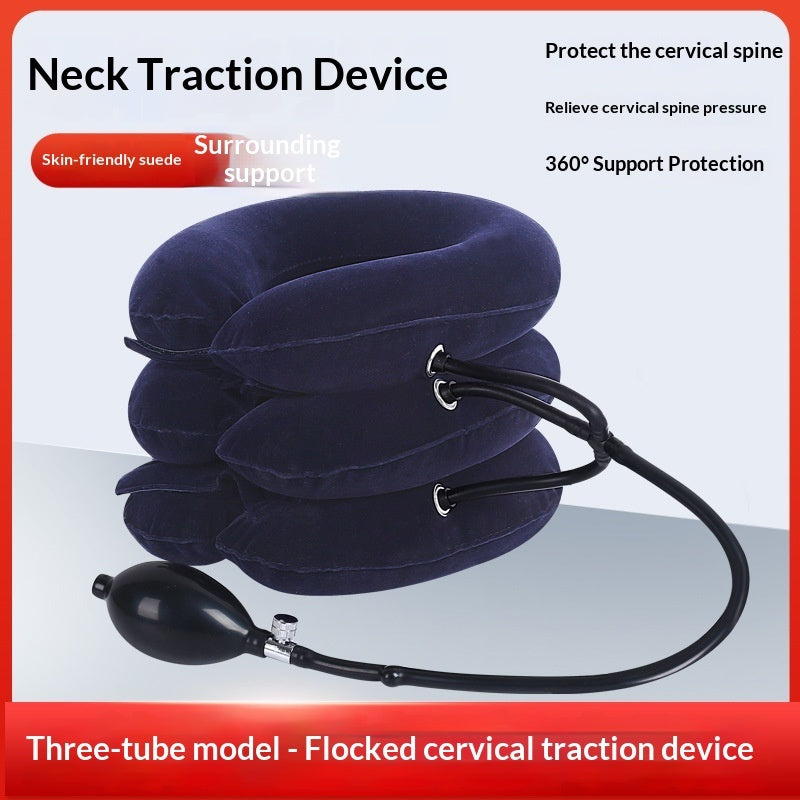 NeckReset Air three-tier inflatable air chamber technology for gentle cervical traction